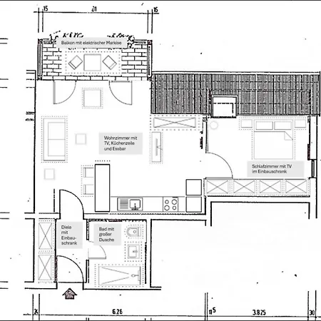 Luxus-2-zimmer-ferienwohnung Im Zentrum Бад-Кройцнах